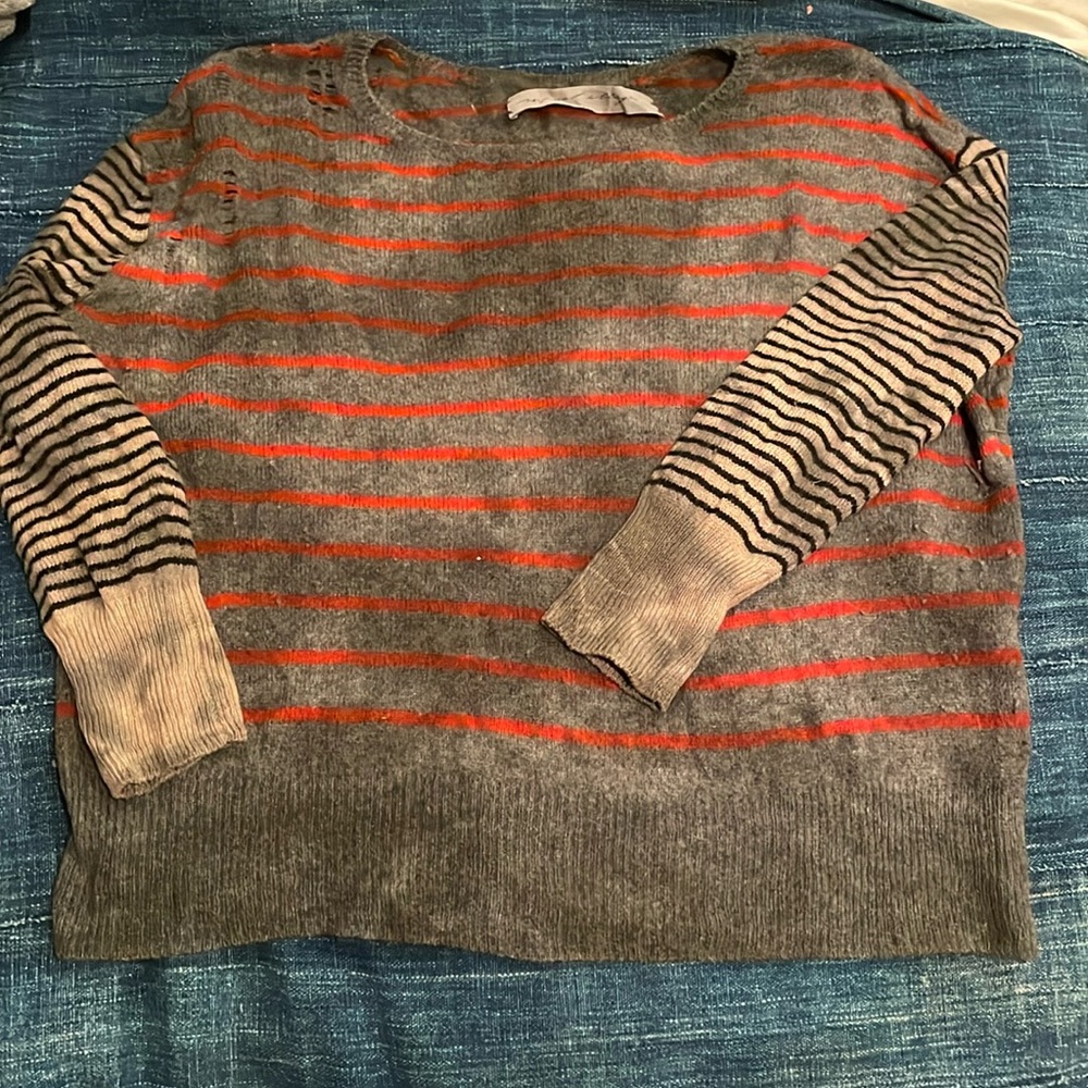 Raquel Allegra striped cashmere sweater